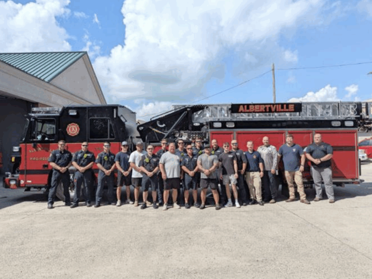 Albertville gets long awaited fire truck